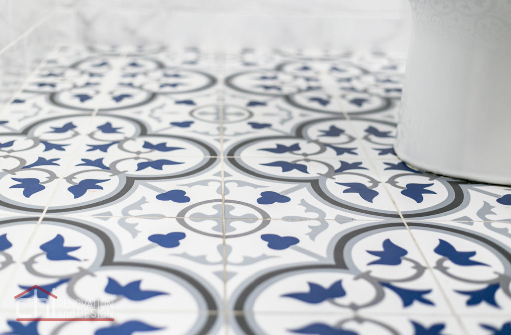 CHI | Tastefully Urban Bathroom Tiles Closeup