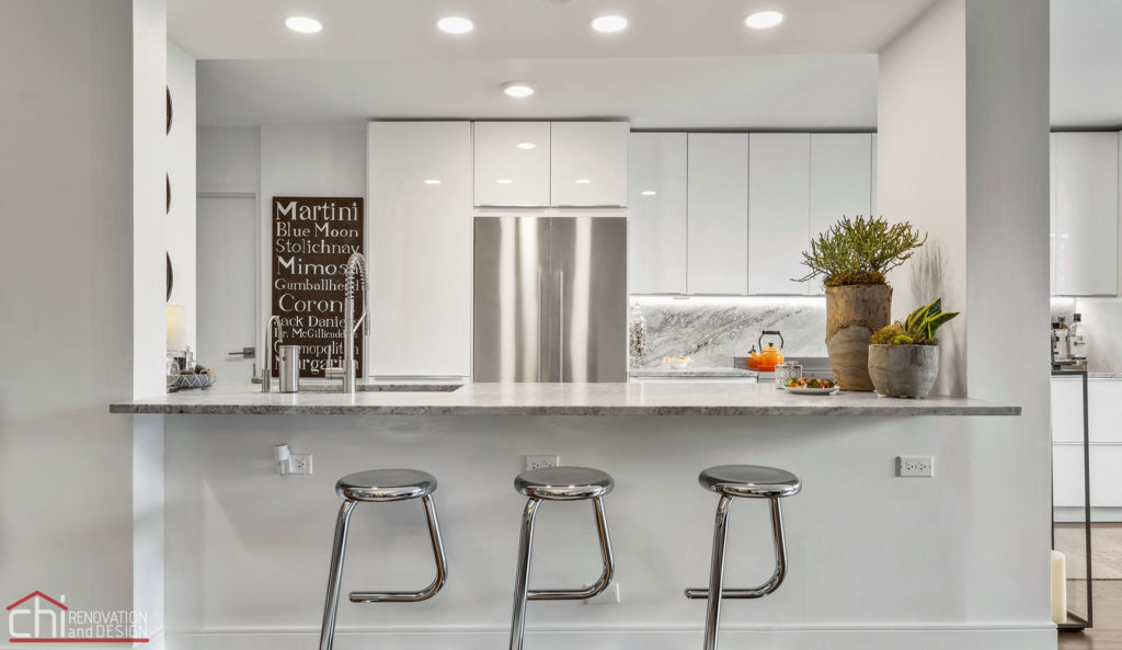 CHI | Chicago Modern Condo Living Kitchen Remodel