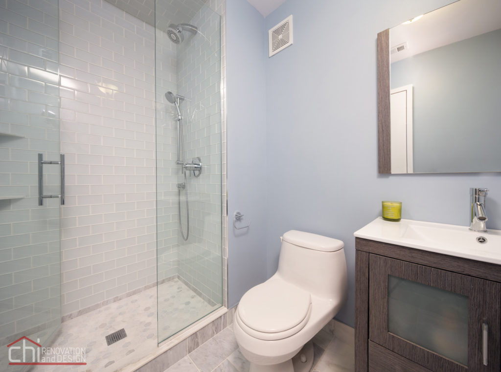 CHI | Illinois Downtown Condo Shower Remodelers