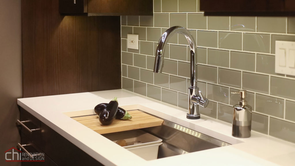 CHI | Modern Rustic Chicago Kitchen Sink Remodel