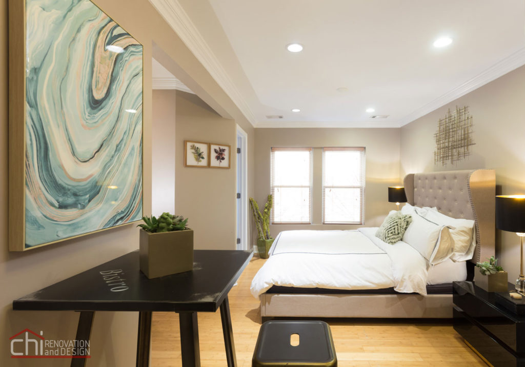 CHI | Upscale Studio Bedroom Renovation Design Milwaukee