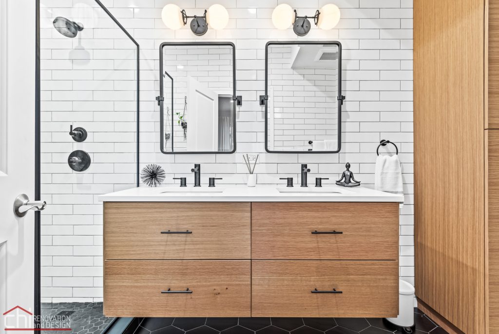 Chi | Chicago Wicker Park Bathroom Vanity Design