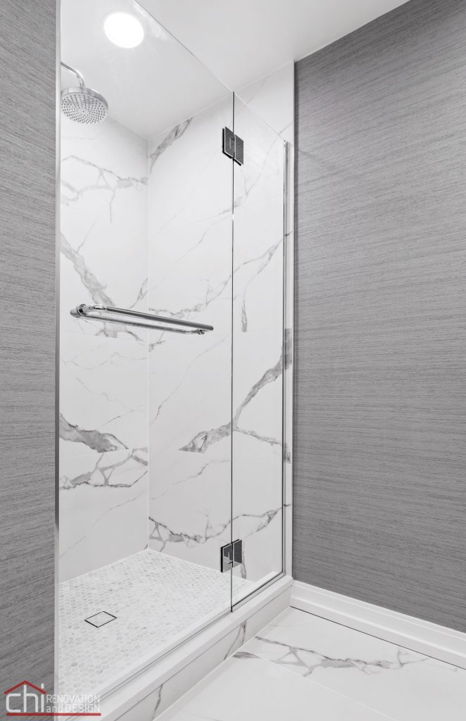 Chi | Chicago Condo Remodel Master Bath Shower Side