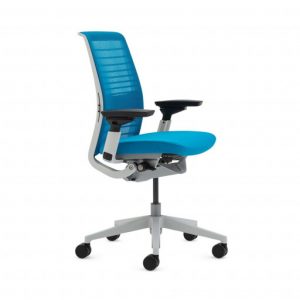 Think Chair Blue Jay 3 4 Front